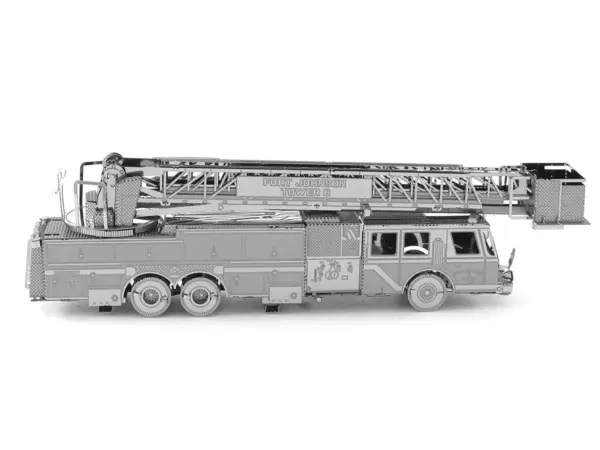 Model Kit Fire Engine "Fort Johnson Tower 6" (Moderate Difficulty) Steel Model by Metal Earth #2