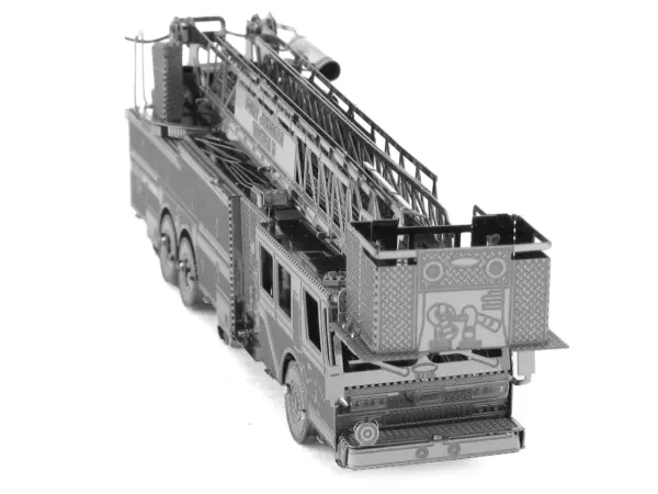Model Kit Fire Engine "Fort Johnson Tower 6" (Moderate Difficulty) Steel Model by Metal Earth #3