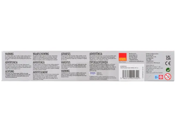 Level 3 Model Kit Westland Sea King HC.4 Helicopter with 2 Scheme Options 1/72 Plastic Model Kit by Airfix #3