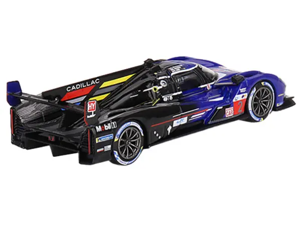 Cadillac V-Series.R #2 Earl Bamber - Alex Lynn - Richard Westbrook "Cadillac Racing" 3rd Place "24 Hours of Le Mans" (2023) Limited Edition to 5400 pieces Worldwide 1/64 Diecast Model Car by Mini GT #3