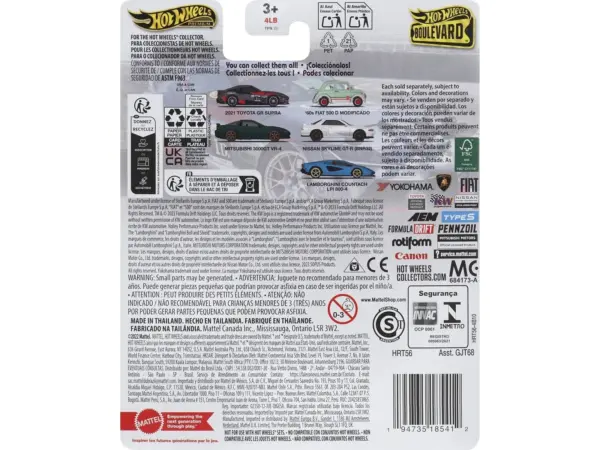 Mitsubishi 3000GT VR-4 Green Metallic "Boulevard" Series Diecast Model Car by Hot Wheels #2