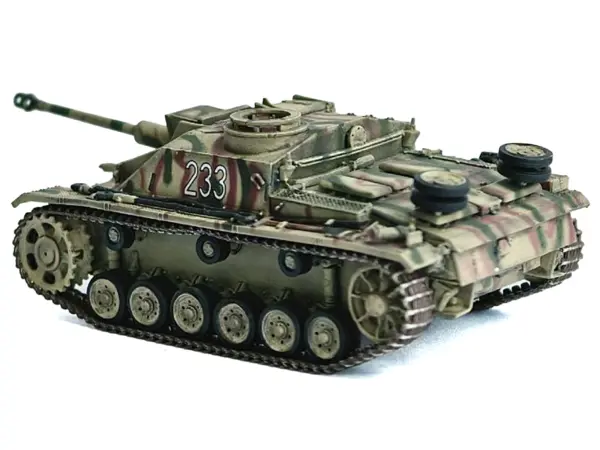 Germany StuG III Ausf. G "Early Production" Tank "#233 Pz.Abt. 103 3.Pz.Gren. Div. Rome" (1943) "NEO Dragon Armor" Series 1/72 Plastic Model by Dragon Models #3