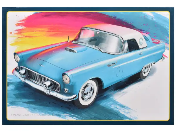 Skill 2 Model Kit 1956 Ford Thunderbird 1/25 Scale Model by AMT #1