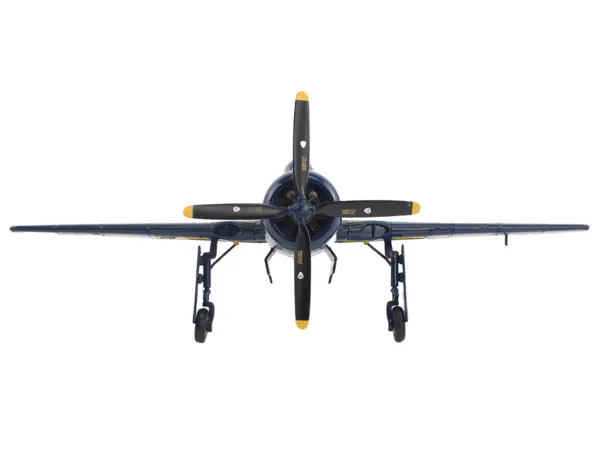 Grumman F8F Bearcat Fighter Aircraft "Blue Angels (#1-5 decals)" (1946) United States Navy "SkyMax Models" Series 1/72 Diecast Model by Hobby Master #3