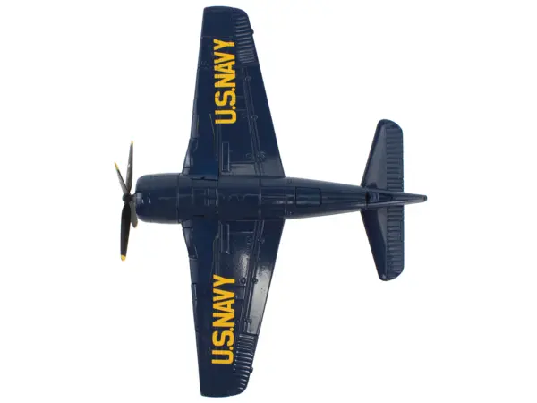 Grumman F8F Bearcat Fighter Aircraft "Blue Angels (#1-5 decals)" (1946) United States Navy "SkyMax Models" Series 1/72 Diecast Model by Hobby Master #4