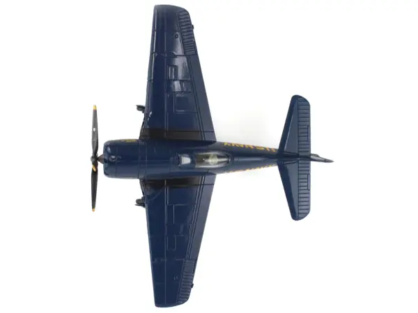 Grumman F8F Bearcat Fighter Aircraft "Blue Angels (#1-5 decals)" (1946) United States Navy "SkyMax Models" Series 1/72 Diecast Model by Hobby Master #5