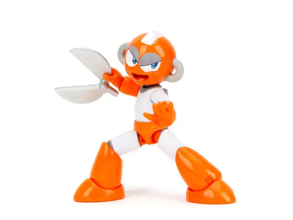 Cut Man 4.5" Moveable Figure with Accessories and Alternate Head and Hands "Mega Man" (1987) Video Game Model by Jada #3