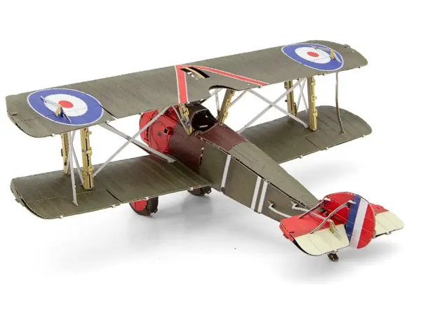 Model Kit Sopwith Camel Aircraft "World War I" British Royal Flying Corps (Moderate Difficulty) Steel Model by Metal Earth #2