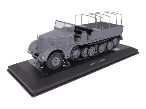 Sd.Kfz. 9 18-Ton FAMO AFV Gray "German Army" 1/43 Diecast Model by Militaria Die Cast #4