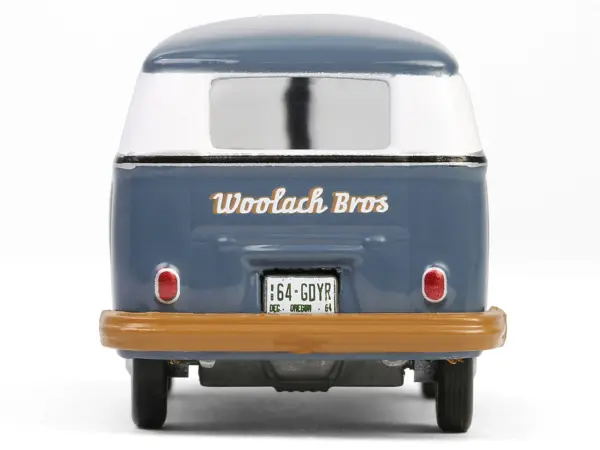 1964 Volkswagen Panel Van "Goodyear" Gray and White with Tan Graphics "Club Vee-Dub" Series 20 1/64 Diecast Model Car by Greenlight #5