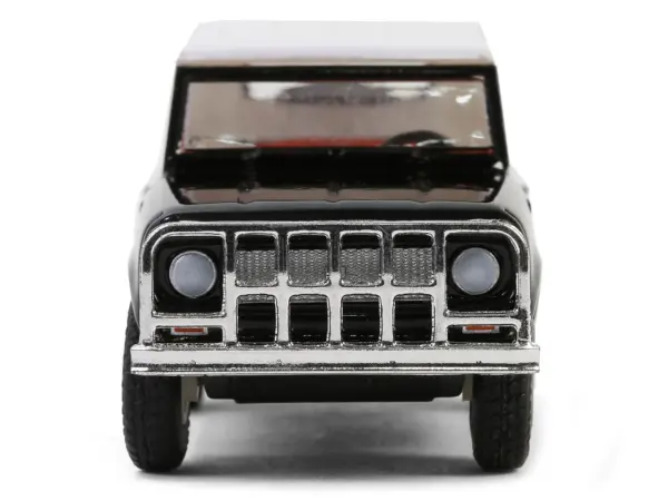 1963 Harvester Scout "Texaco" Black with White Top and Red Interior "Texaco Special Edition" Series 1 1/64 Diecast Model Car by Greenlight #3