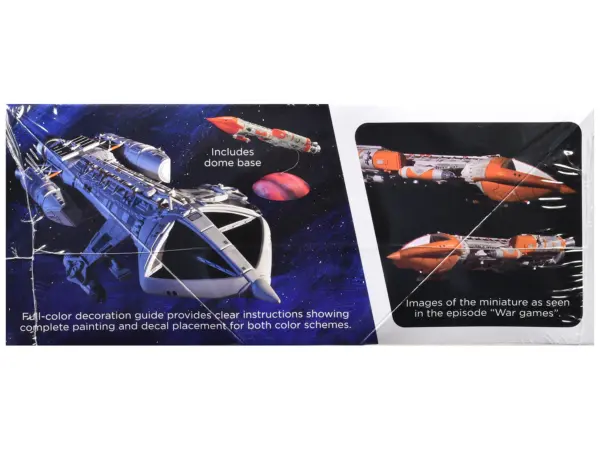 Skill 2 Model Kit Hawk Mark IX Spacecraft "Space: 1999" (1975-1977) TV Series 1/72 Scale Model by MPC #2