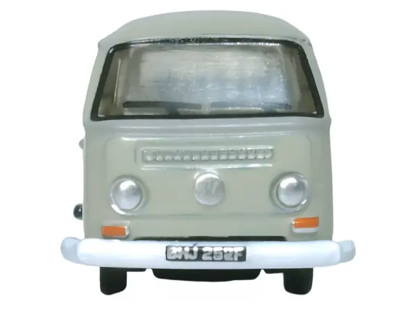 Volkswagen T2 Pickup Truck Light Gray 1/148 (N) Scale Diecast Model Car by Oxford Diecast #3