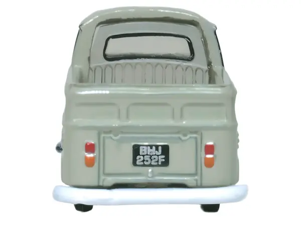 Volkswagen T2 Pickup Truck Light Gray 1/148 (N) Scale Diecast Model Car by Oxford Diecast #4