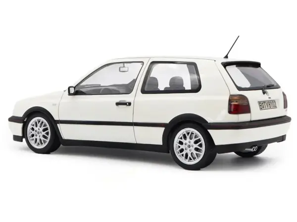 1996 Volkswagen Golf GTI Candy White "20 Years Anniversary Edition" 1/18 Diecast Model Car by Norev #5