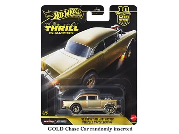 "Thrill Climbers" 5 piece Set "Car Culture 10th Anniversary" 2025 Series Q Diecast Model Cars by Hot Wheels #2