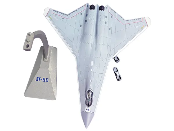 Shenyang J-50 Aircraft "Chinese Military" People’s Liberation Army Air Force 1/72 Diecast Model by Air Force 1 #4