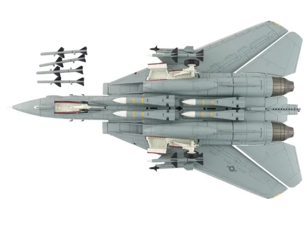 Grumman F-14A Tomcat Fighter Aircraft "VF-1 (with Optional Decals)" United States Navy "Air Power Series" 1/72 Diecast Model by Hobby Master #4