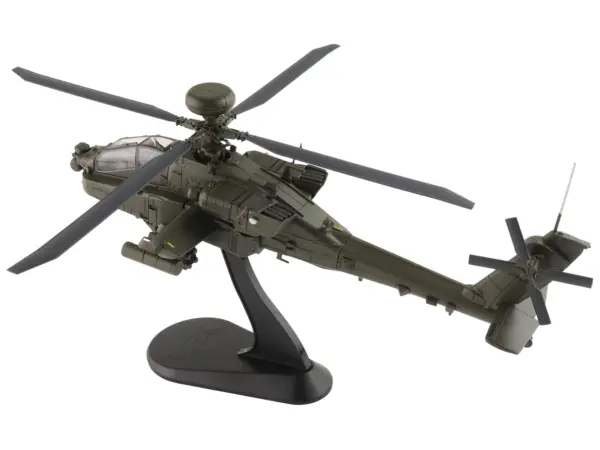 Boeing AH-64E Apache Guardian Attack Helicopter "12-09025 16th Combat Aviation Brigade" United States Army "Air Power Series" 1/72 Diecast Model by Hobby Master #5