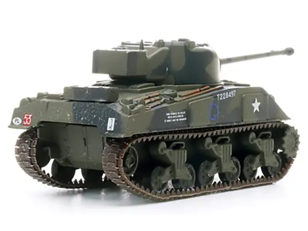 Sherman Firefly Mk.VC Medium Tank "Carole C Squadron 13th/18th Royal Hussars (Queen Mary’s Own) 27th Armoured Brigade Normandy" (1944) British Army 1/72 Diecast Model by Legion #2