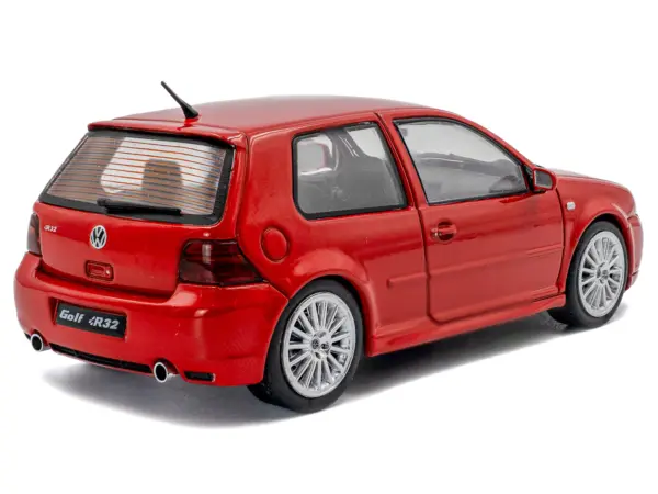 2003 Volkswagen Golf IV R32 Toronto Red 1/43 Diecast Model Car by Solido #3