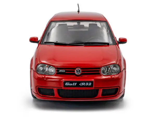 2003 Volkswagen Golf IV R32 Toronto Red 1/43 Diecast Model Car by Solido #4