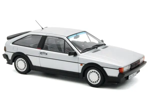 1988 Volkswagen Scirocco GTX 16V Flash Silver Metallic 1/18 Diecast Model Car by Norev #2