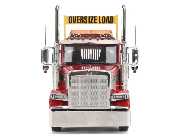 Peterbilt 589 Tandem-Axle Truck Tractor with Day Cab Legendary Red "Transport Series" 1/32 Diecast Model by Diecast Masters #4