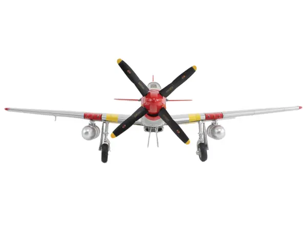 North American P-51D Mustang Fighter Aircraft "Creamer's Dream 1st Lt. Charles White 301st FS Italy" (1945) United States Army Air Force "Air Power Series" 1/48 Diecast Model by Hobby Master #3