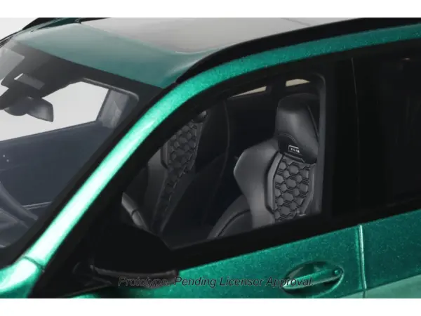 2023 BMW X5 M Competition Isle of Man Green Metallic 1/18 Model Car by GT Spirit #2