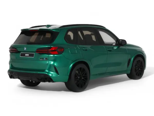 2023 BMW X5 M Competition Isle of Man Green Metallic 1/18 Model Car by GT Spirit #5