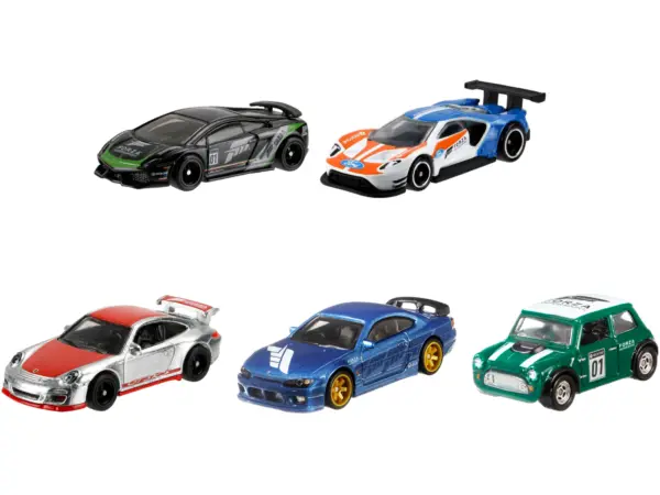 "Forza Motorsport" 5 piece Set Diecast Model Cars by Hot Wheels #2