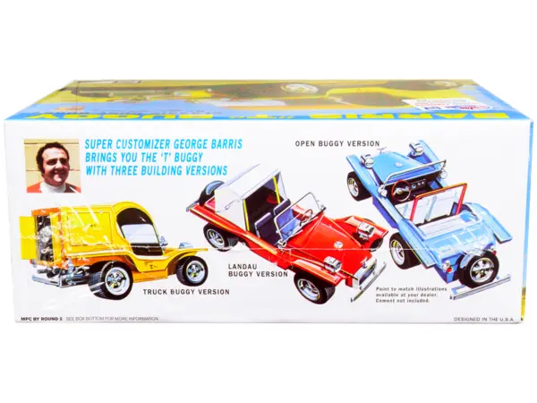 Skill 2 Model Kit George Barris "T" Classic Dune Buggy 3-in-1 Kit 1/25 Scale Model by MPC #3