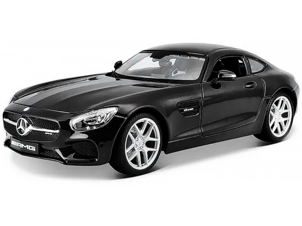Mercedes Benz AMG GT Black Metallic "Special Edition" 1/18 Diecast Model Car by Maisto #2