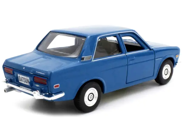 1971 Datsun 510 Blue "Special Edition" 1/24 Diecast Model Car by Maisto #3