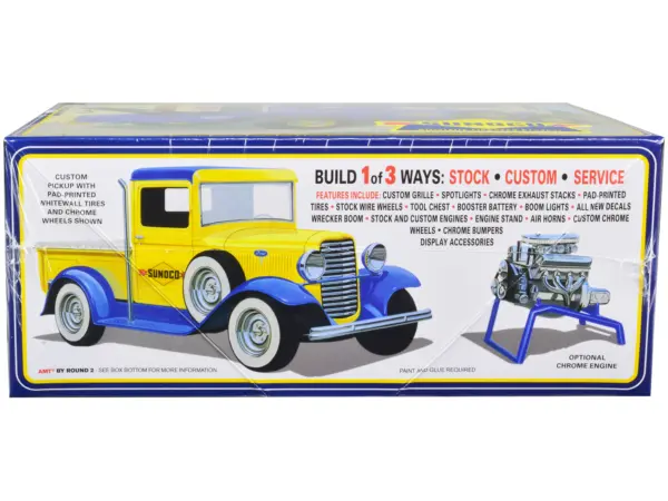Skill 2 Model Kit 1934 Ford Pickup Truck "Sunoco" 3 in 1 Kit 1/25 Scale Model by AMT #2