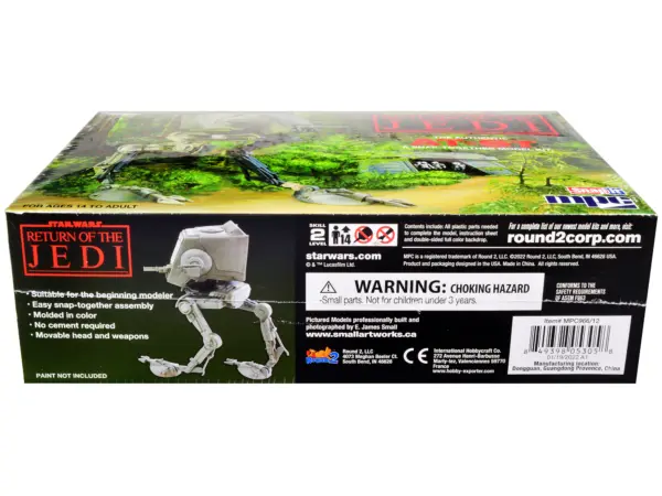 Skill 2 Snap Model Kit AT-ST "Star Wars: Return of the Jedi" Movie Scale Model by MPC #3