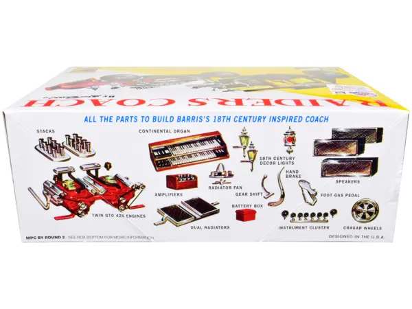 Skill 2 Model Kit George Barris' Super Wild Raiders' Coach 1/25 Scale Model by MPC #2