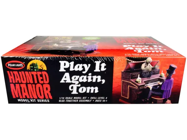 Skill 2 Model Kit Haunted Manor "Play it Again Tom" Diorama Set 1/12 Scale Model by Polar Lights #3