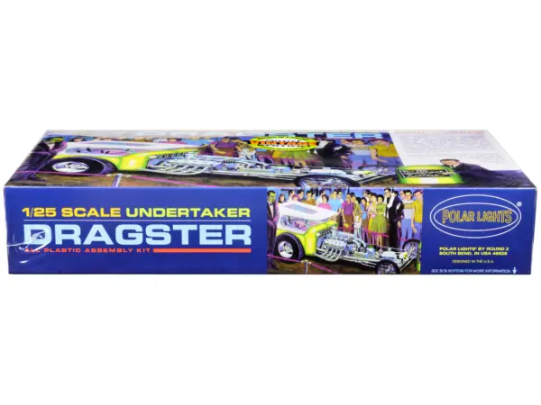 Skill 2 Model Kit Undertaker Dragster by Carl Casper 1/25 Scale Model by Polar Lights #3
