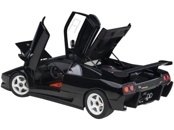 Lamborghini Diablo SV-R Deep Black 1/18 Model Car by Autoart #2