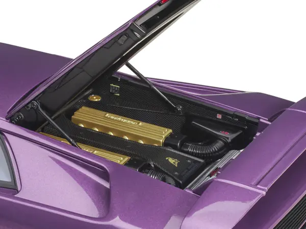 Lamborghini Diablo SE30 Viola Purple Metallic 1/18 Model Car by Autoart #4