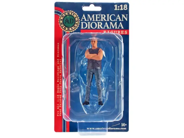 "Car Meet 3" Figure 1 for 1/18 Scale Models by American Diorama #3