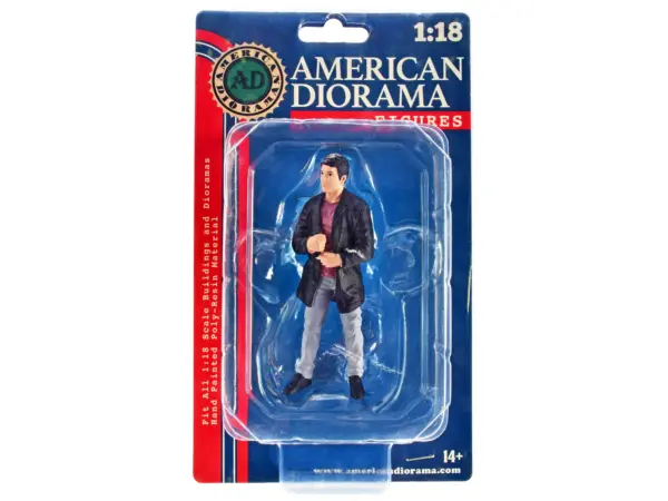 "Car Meet 3" Figure 3 for 1/18 Scale Models by American Diorama #3