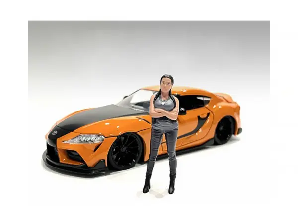 "Car Meet 3" Figure 7 for 1/18 Scale Models by American Diorama #1