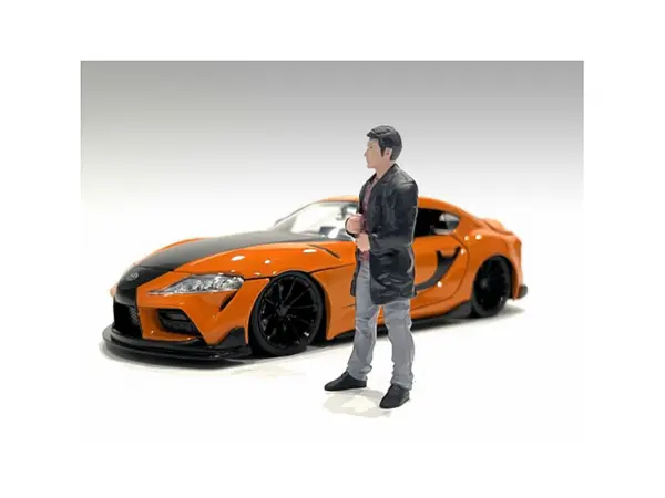 "Car Meet 3" Figurine 3 for 1/24 Scale Models by American Diorama #2