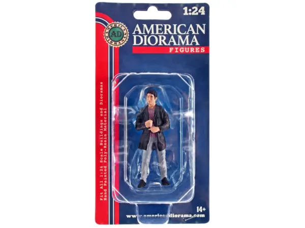 "Car Meet 3" Figurine 3 for 1/24 Scale Models by American Diorama #3