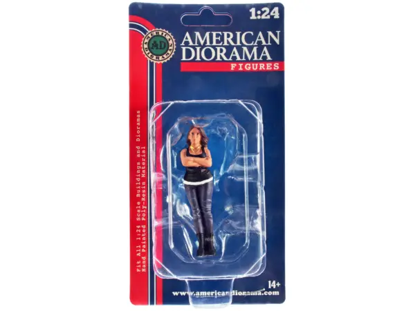 "Car Meet 3" Figurine 2 for 1/24 Scale Models by American Diorama #3