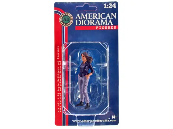 "Car Meet 3" Figurine 5 for 1/24 Scale Models by American Diorama #3