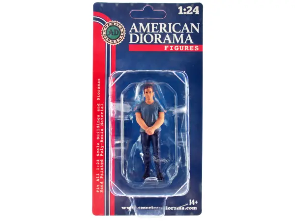 "Car Meet 3" Figurine 4 for 1/24 Scale Models by American Diorama #3